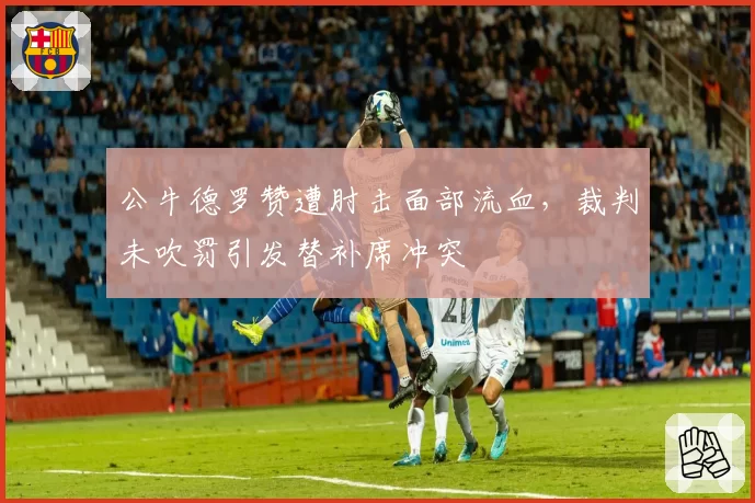 公牛德罗赞遭肘击面部流血，裁判未吹罚引发替补席冲突